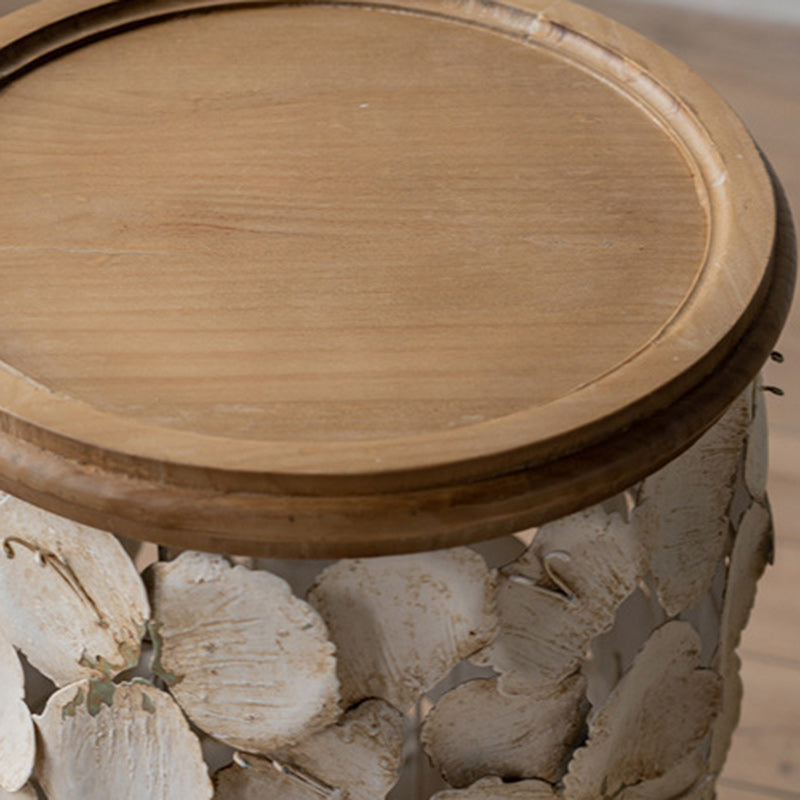 Modern Art Deco Petals Wood Coffee Table