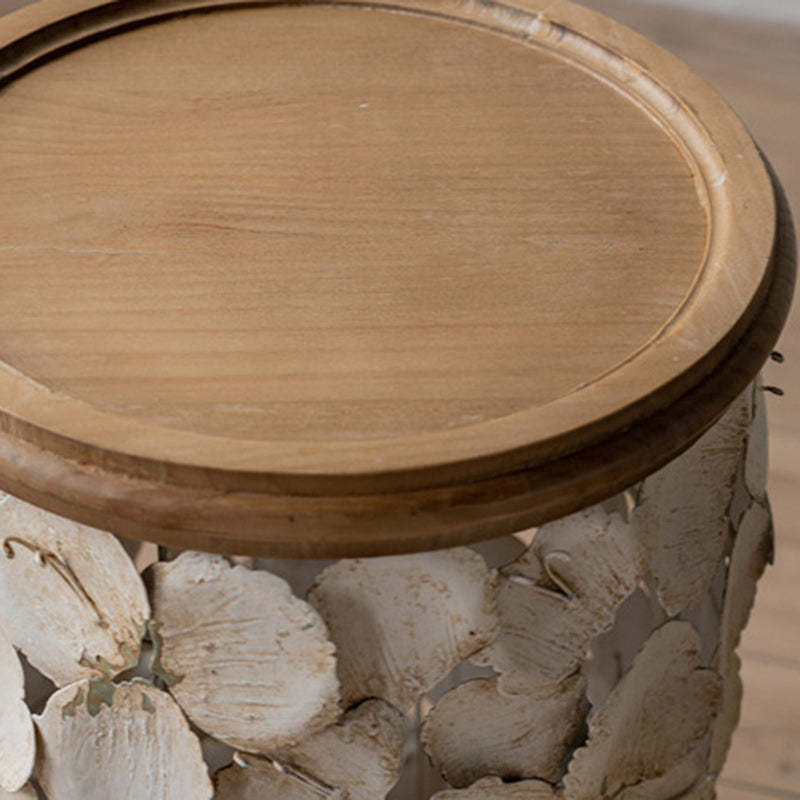 Modern Art Deco Petals Wood Coffee Table