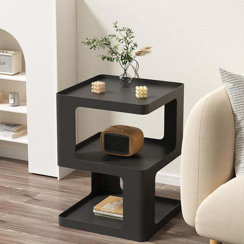 Minimalist Iron 3-Tier Side Table