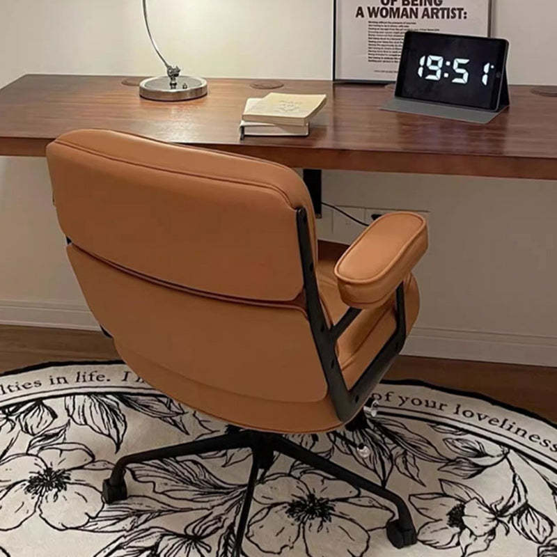 Modern PU Leather Steel Desk Chair
