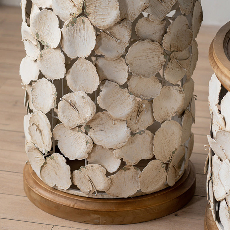 Modern Art Deco Petals Wood Coffee Table