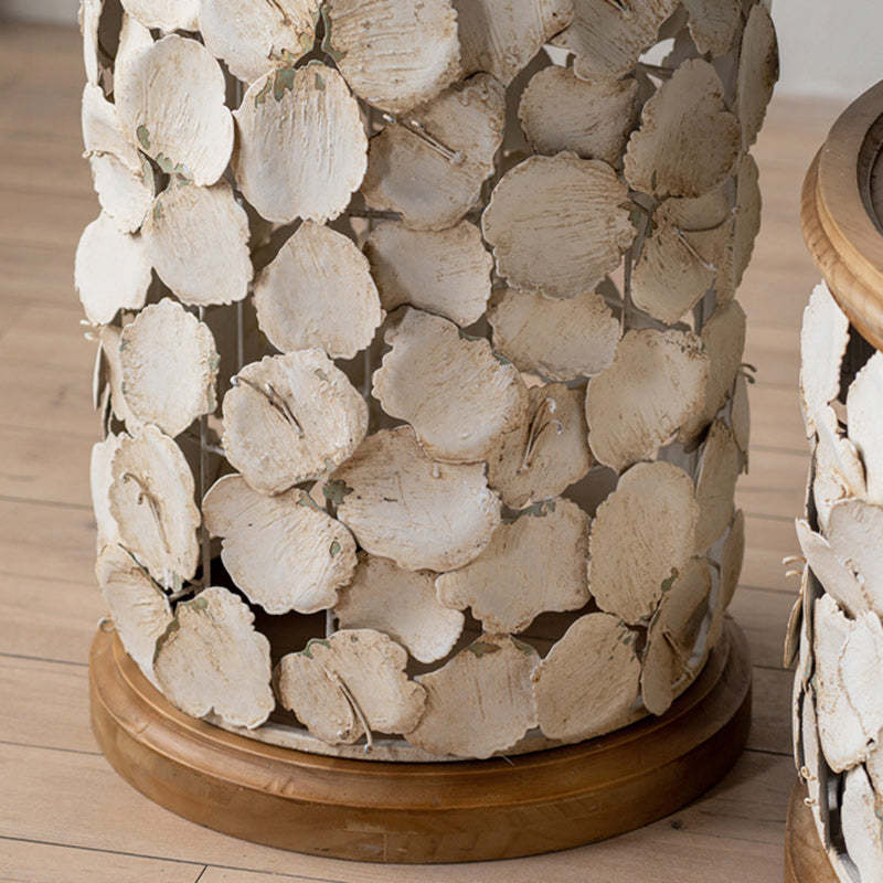 Modern Art Deco Petals Wood Coffee Table
