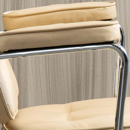 Nordic Leather Metal Desk Chair