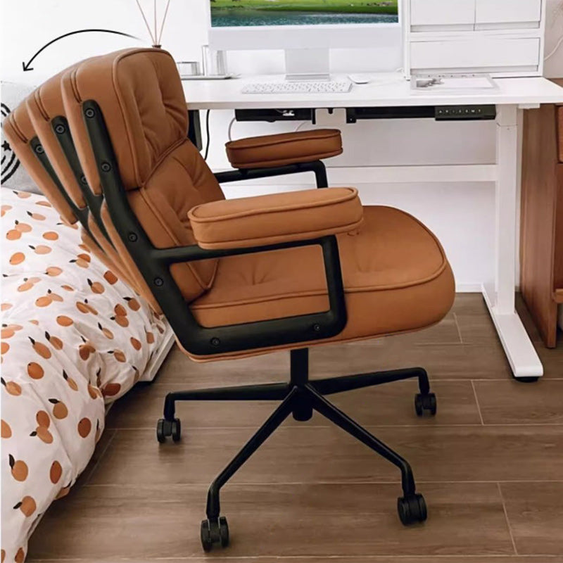 Modern PU Leather Steel Desk Chair