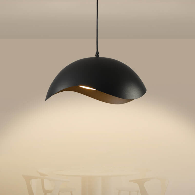Nordic Minimalist Dome Wave LED Pendant Light