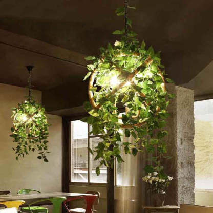 Industrial Vintage Greenery Cherry Blossom