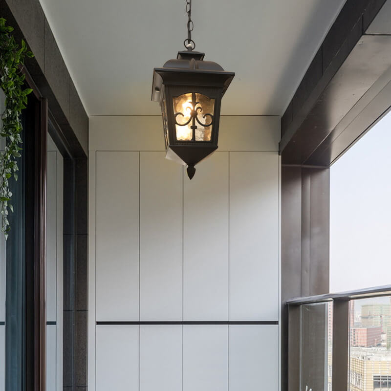 European Arrow Flower Lantern Aluminum Outdoor