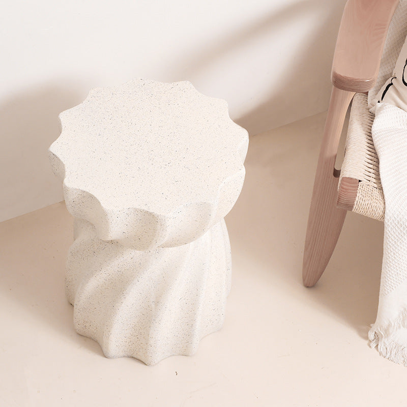 Nordic Twisted Terrazzo Texture Coffee Table