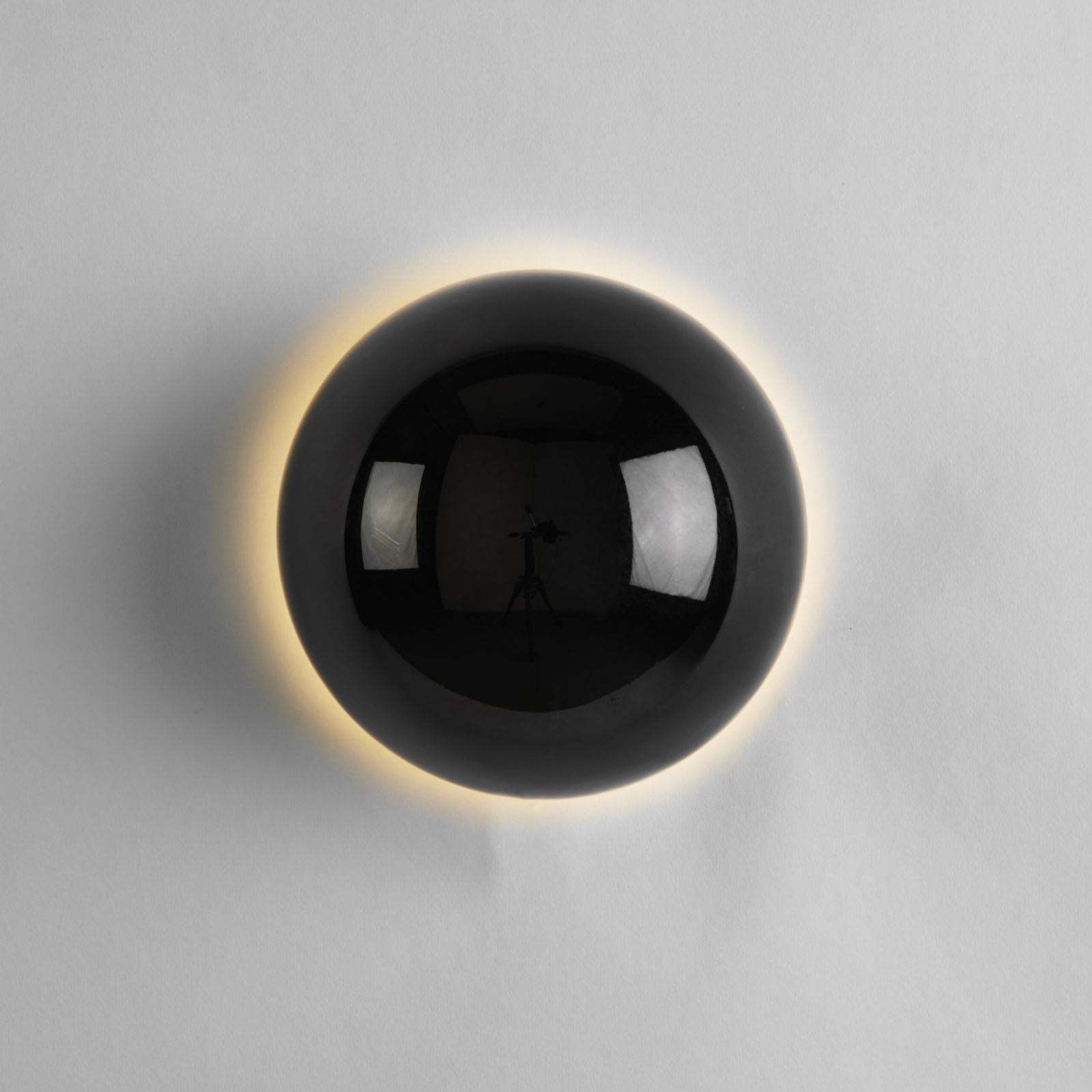 Modern Meteorite Semicircle Metal LED Sconce