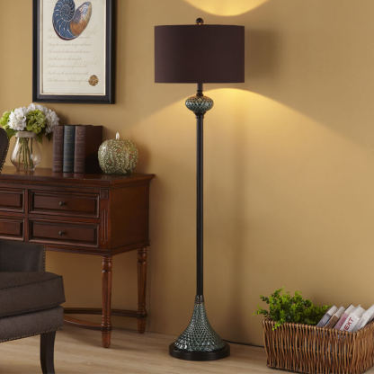 European Ceramic Fabric Floor Lamp
