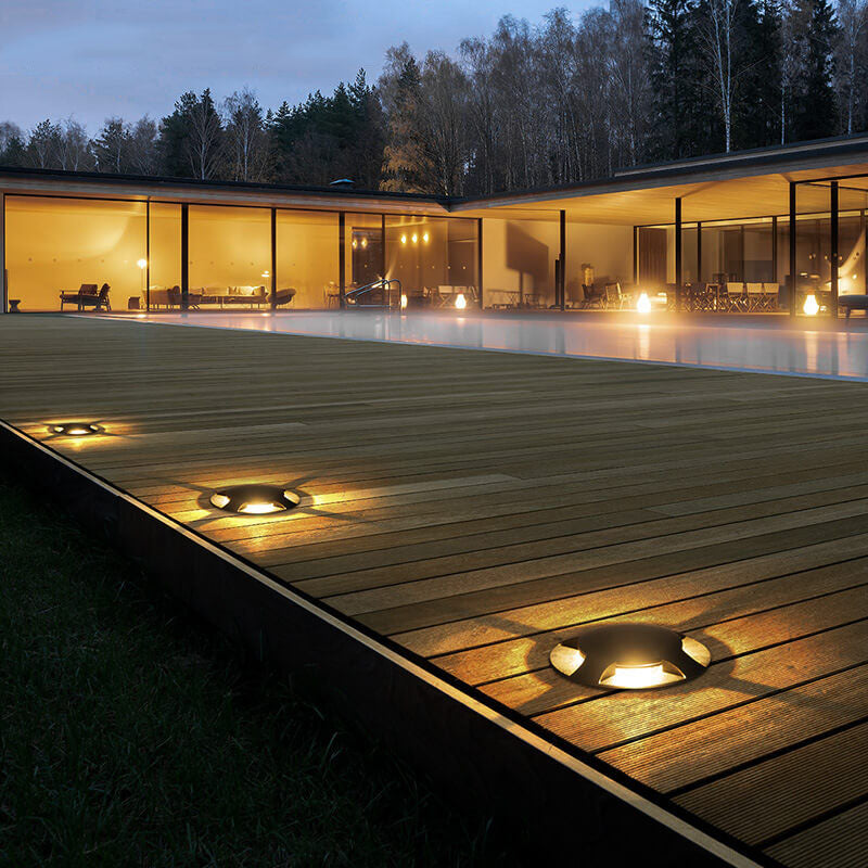Minimalist LED Outdoor Ground Insert Landscape Light