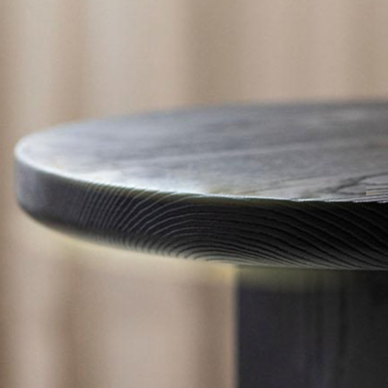 Scandinavian Round Solid Wood Side Table