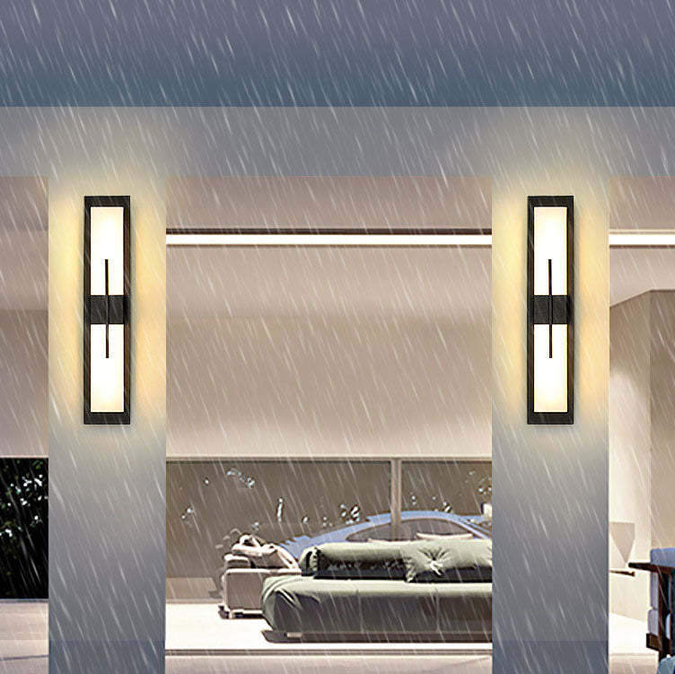Minimalist Stainless Steel Outdoor Wall Sconce