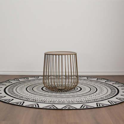 Contemporary Iron Cage Coffee Table