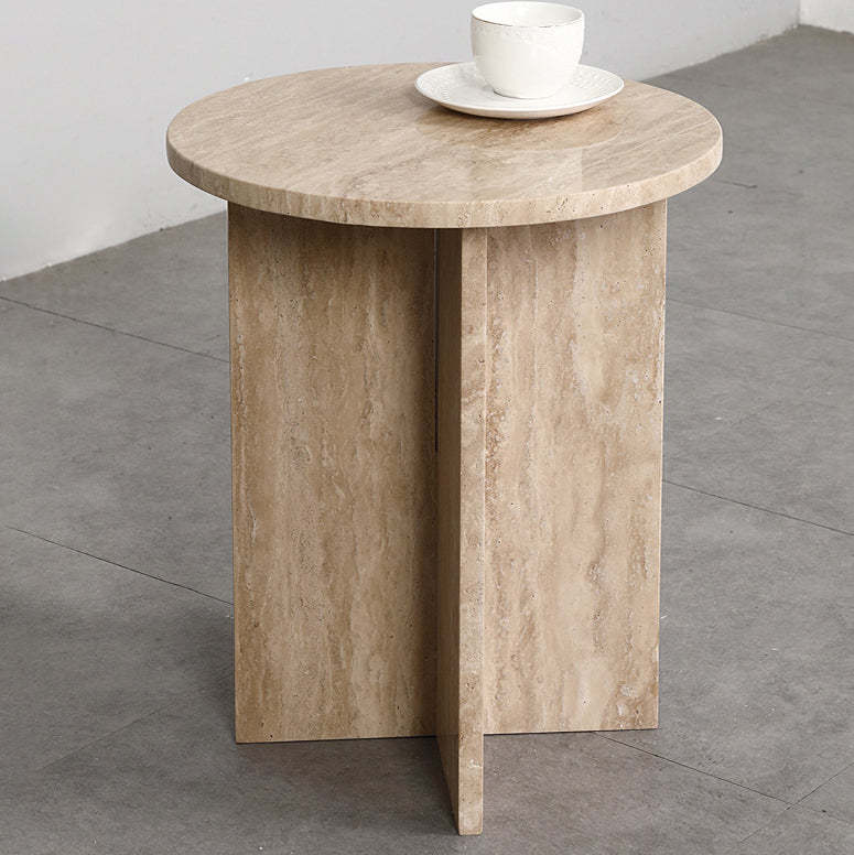 Minimalist Cross Stone Coffee Table