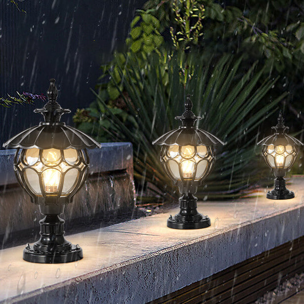 European Round Column Outdoor Landscape Light