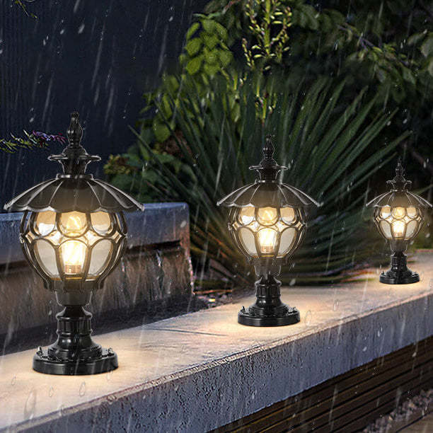 European Round Column Outdoor Landscape Light