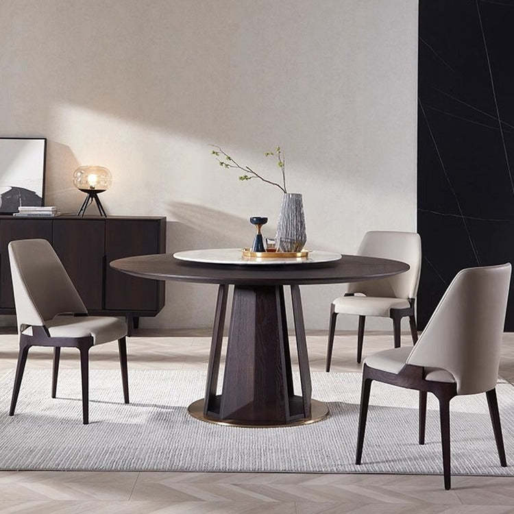 Microfiber Leather Upholstered Dining Chair