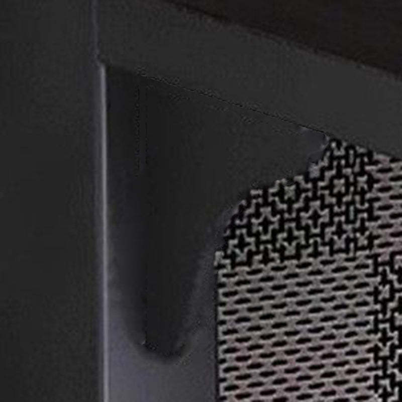 Minimalist Faux Panel 1-Drawer Nightstand