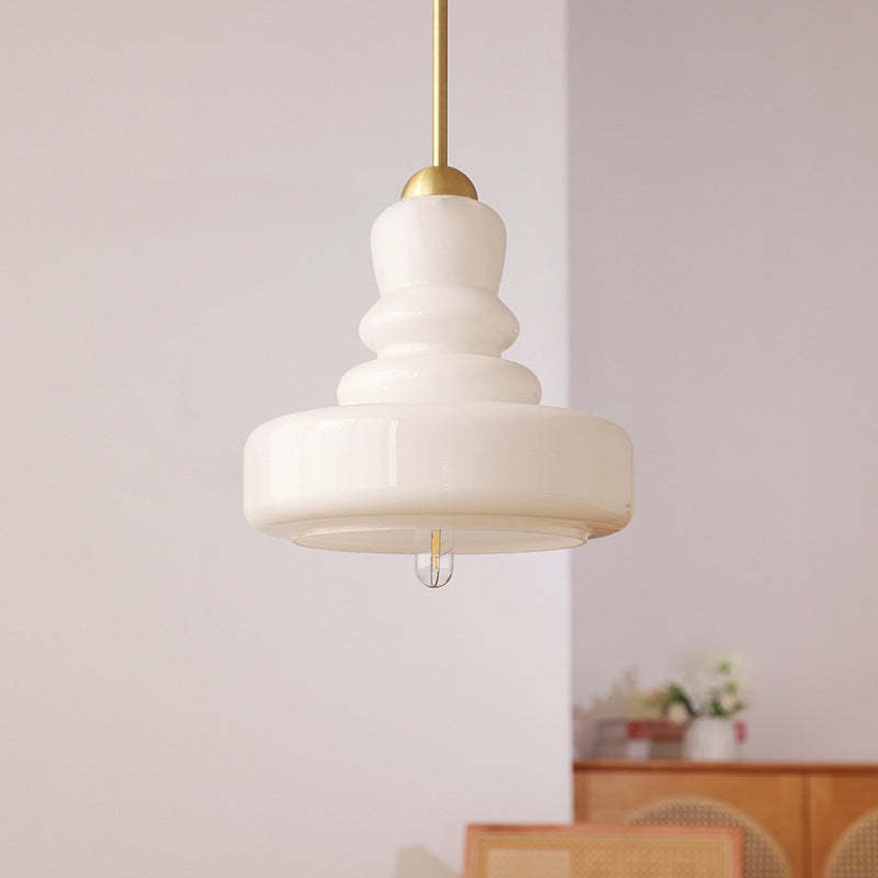 Modern Colorful Glass Gourd Pendant Light