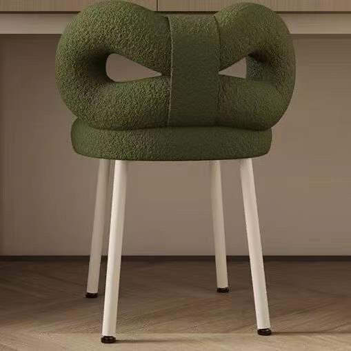 Nordic Lambswool Butterfly Vanity Stool