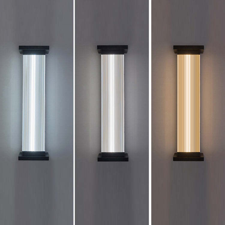 Minimalist Stainless Steel Wall Sconce - 01