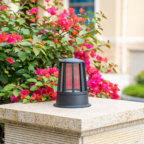 Industrial Aluminum Acrylic Outdoor Post Landscape Light