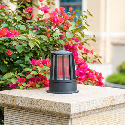 Industrial Aluminum Acrylic Outdoor Post Landscape Light