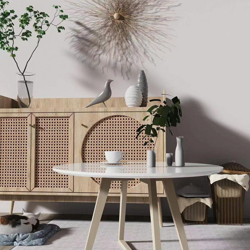 Nordic Fibreboard Pine Wood Coffee Table