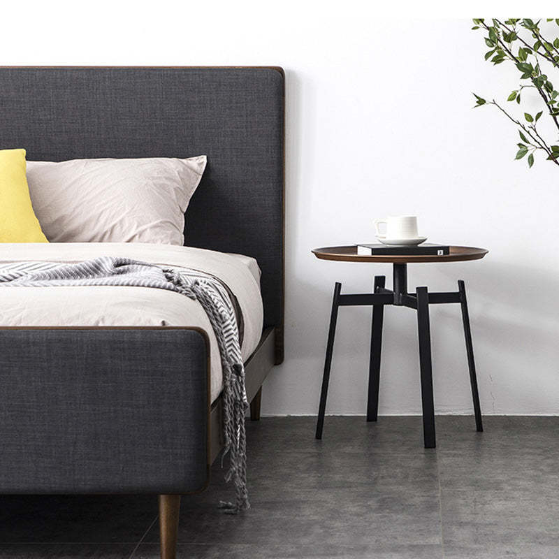 Minimalist Round Iron 4-Leg Coffee Table