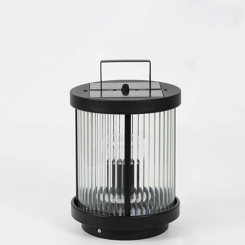 Minimalist Solar Stripe Aluminum Landscape Light