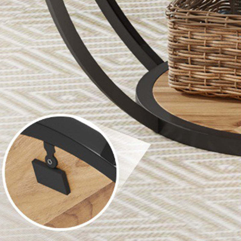 Modern Luxury Round Steel Coffee Table