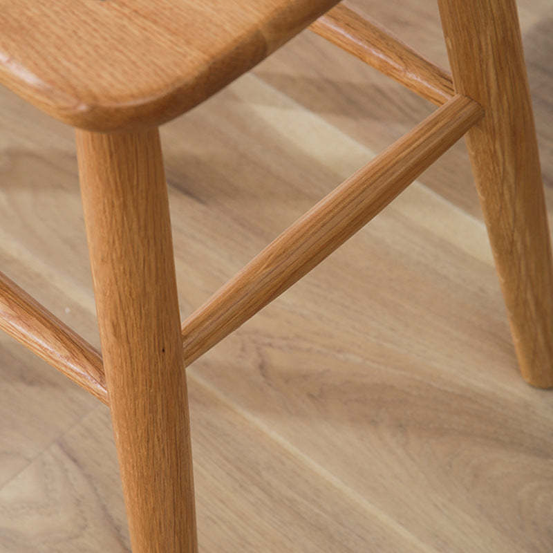 Japanese Wood Armchair with Footrest