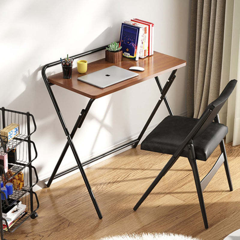 Minimalist Steel Wood Study Side Table