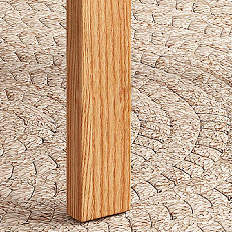 Minimalist Upholstered Fabric Wood Dining Chair