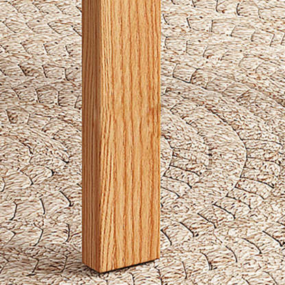 Minimalist Upholstered Fabric Wood Dining Chair
