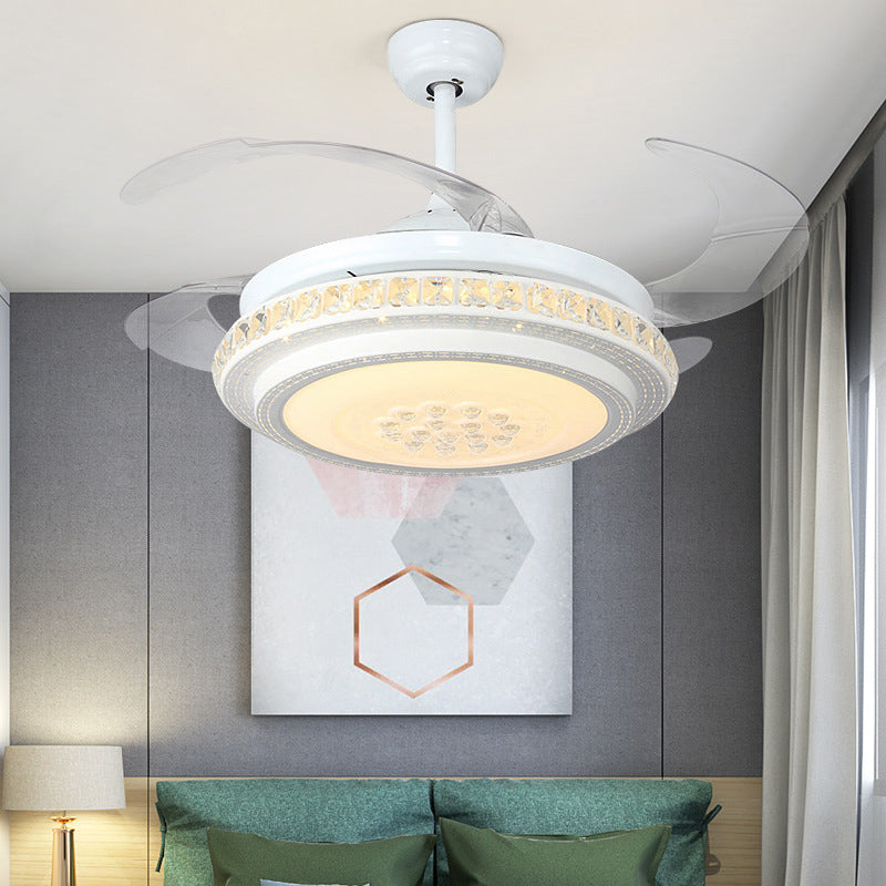 Minimalist Star Piano LED Ceiling Fan Light