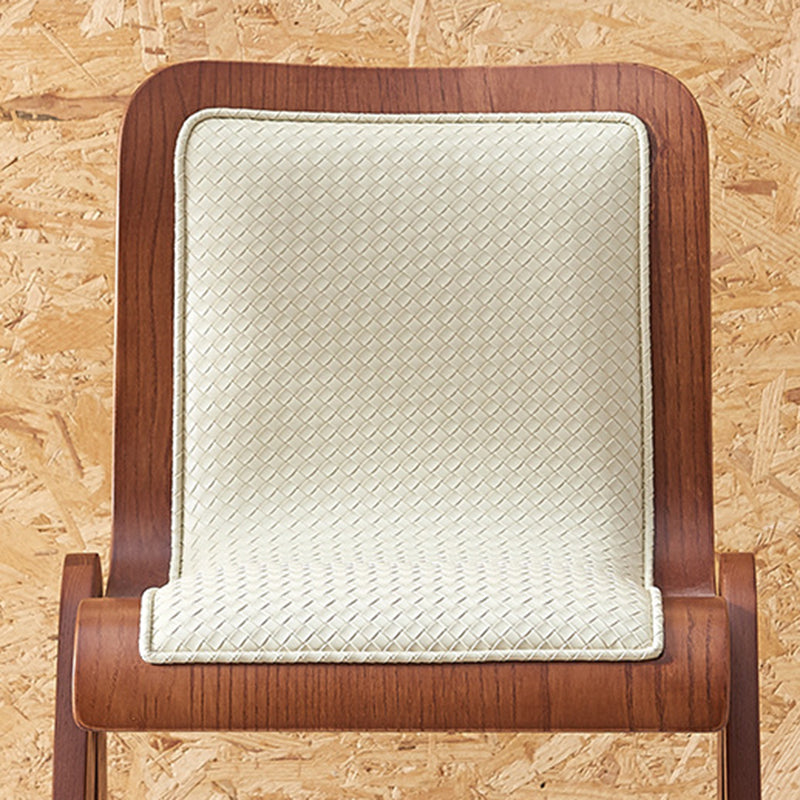 Vintage Ash Wood Rattan Dining Chair