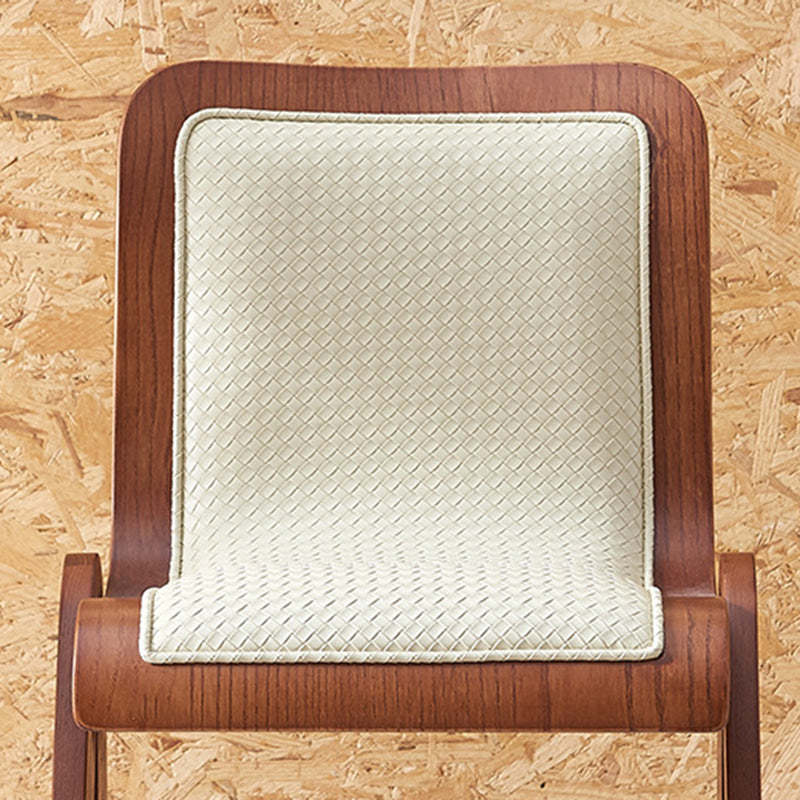 Vintage Ash Wood Rattan Dining Chair