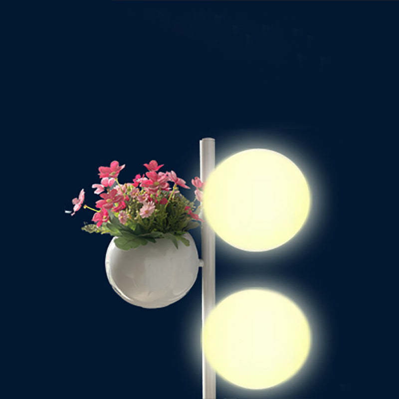 Flowerpot Globe LED Waterproof Floor Lamp