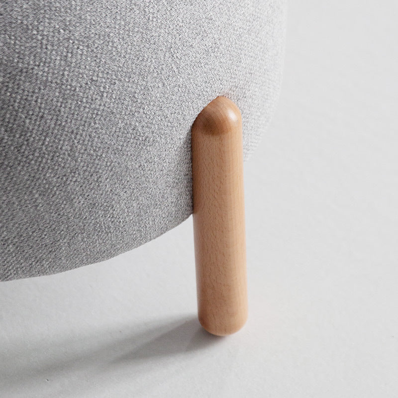 Scandinavian Ladybug Pouf Stool