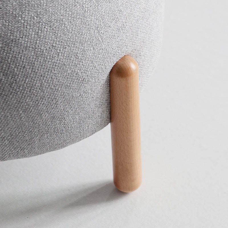 Scandinavian Ladybug Pouf Stool