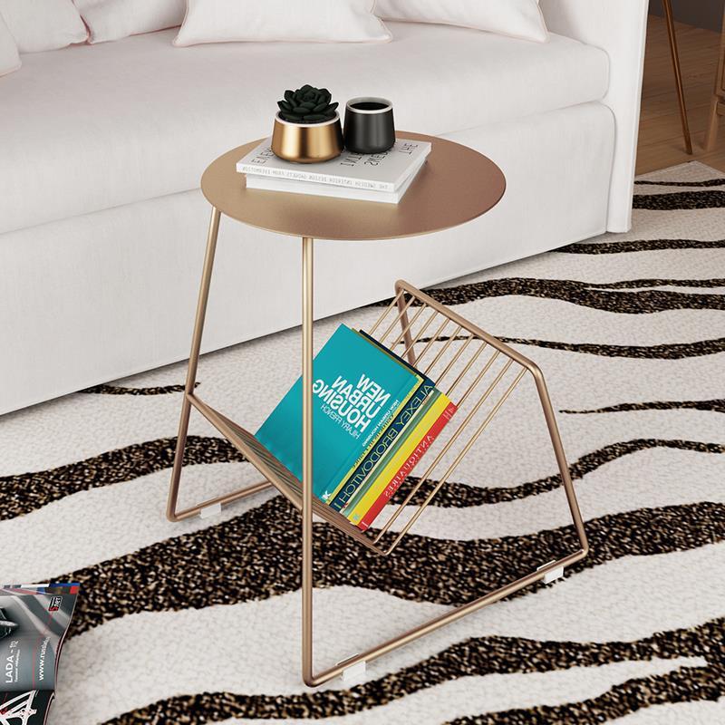 Scandinavian Round Iron Coffee Table