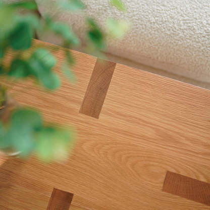 Japanese White Oak 3-Leg Side Table