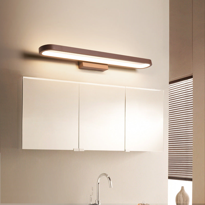 European Circular Aluminum LED Vanity Wall Sconce