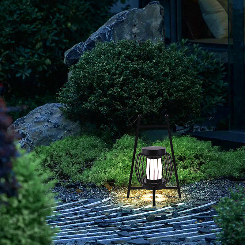 Modern Solar LED Movable Garden Lawn Floor Lamp