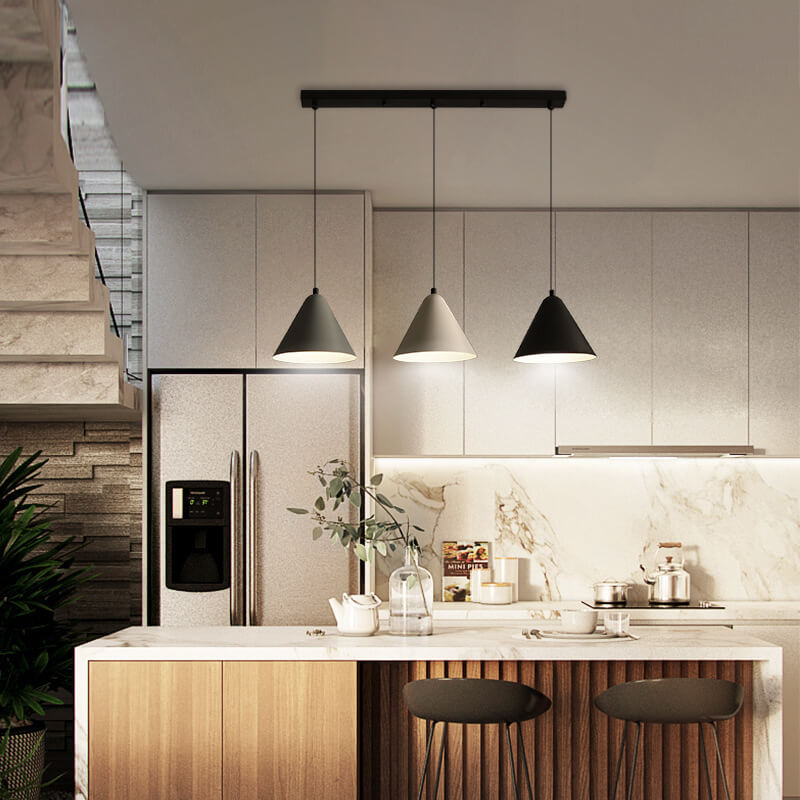 Nordic Wrought Iron Horn Island Chandelier