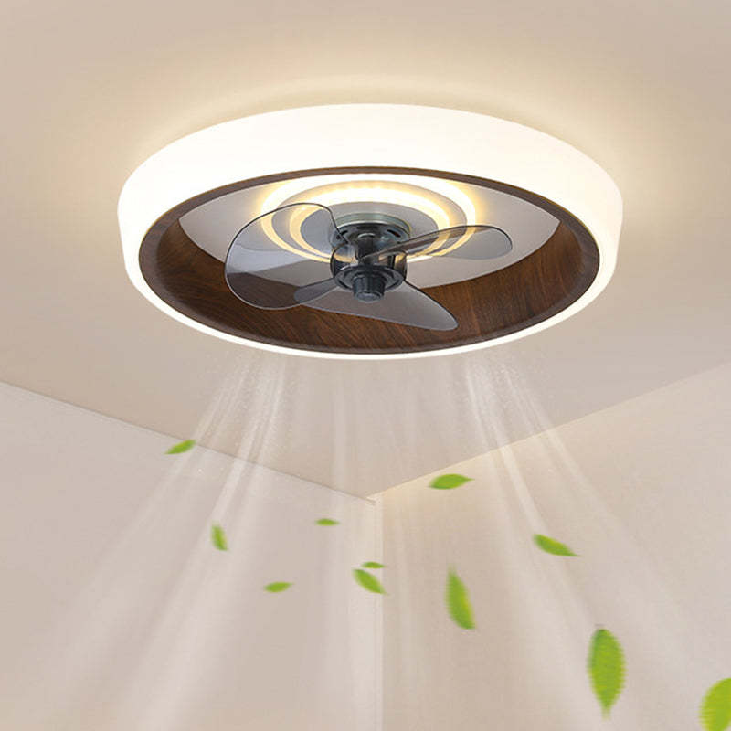 Minimalist Grain Aluminum Flush Mount Ceiling