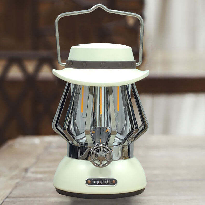 Modern Handheld Metal Camping LED Outdoor Light