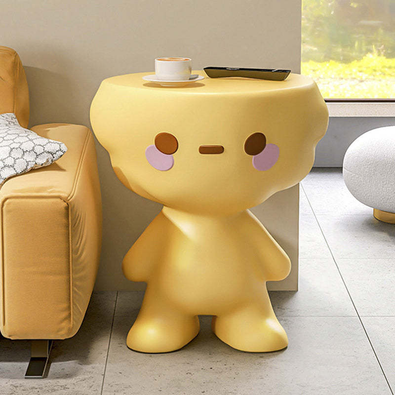 Modern Art Deco Kids Cartoon Resin End Table